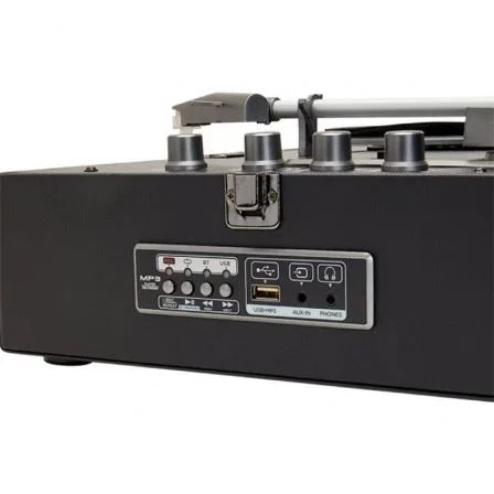 Aiwa VPX-1971BK Tocadiscos Vintage Bluetooth con Grabador USB Aiwa VPX-1971BK Tocadiscos Vintage Bluetooth con Grabador USB